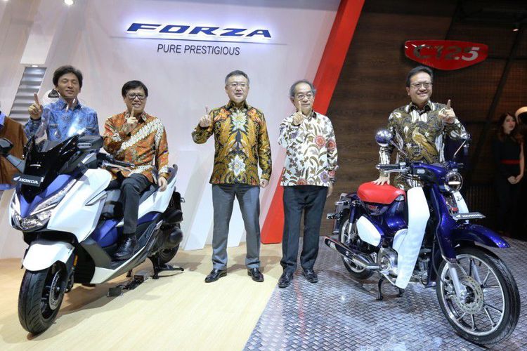 AHM Catat Penjualan Honda Forza 131 Unit, Super Cub 89 Unit